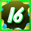 Level 16 icon