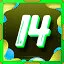 Level 14 icon