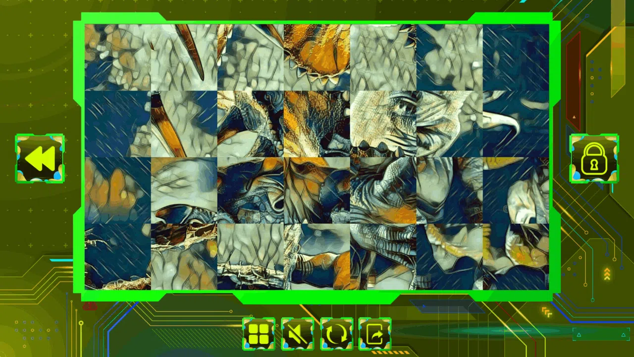 Twizzle Puzzle: Dinosaurs Screenshot 0