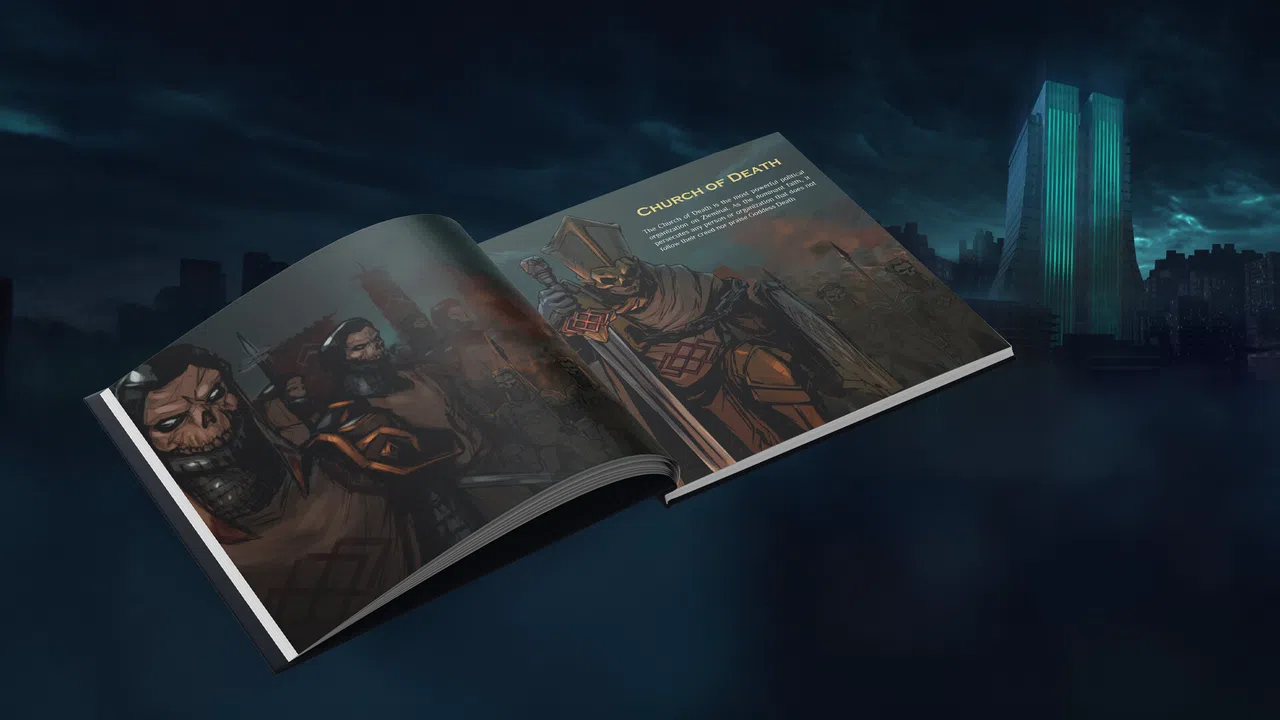 Deathbound Artbook Screenshot 1