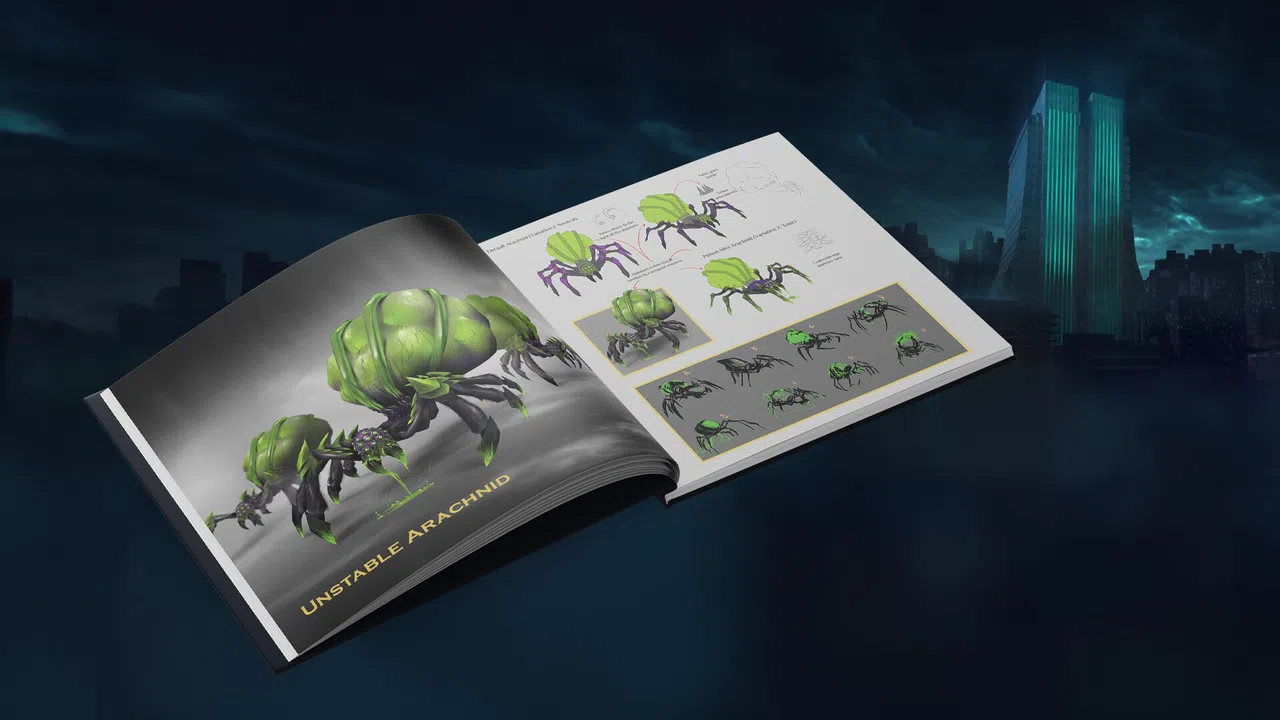 Deathbound Artbook Screenshot 2