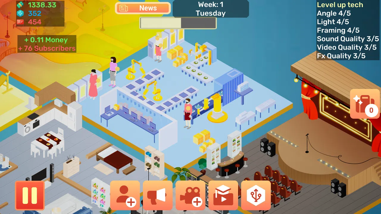 InstaTok Tycoon Screenshot 2