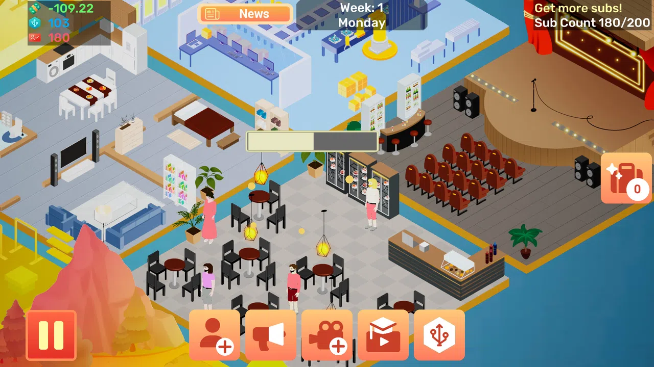 InstaTok Tycoon Screenshot 0