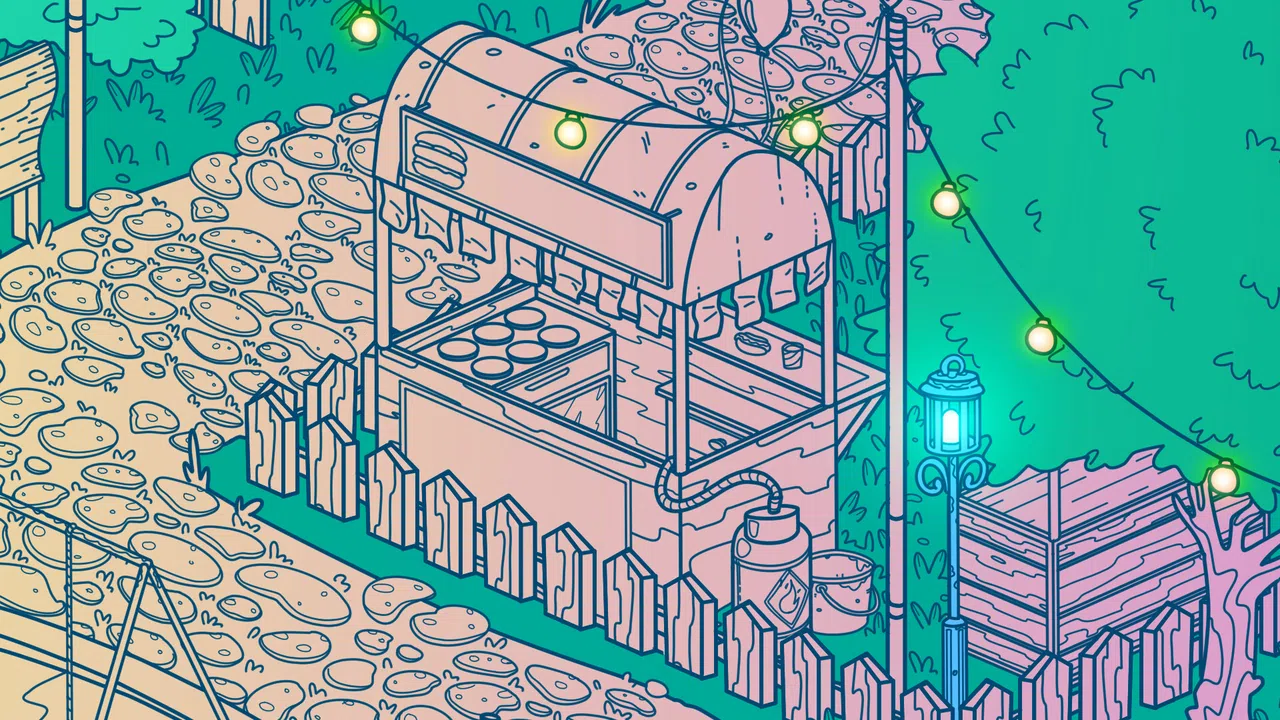 Stray Cats in Cozy Town: Night Lights Screenshot 4