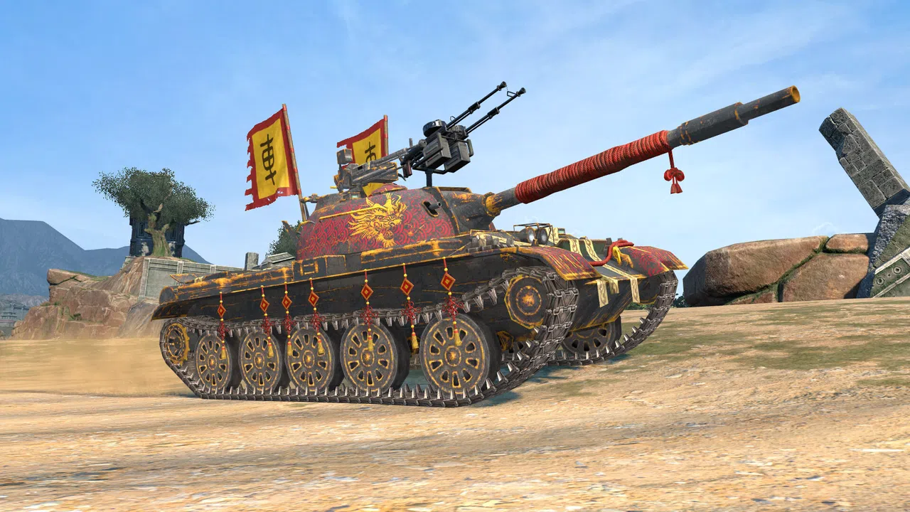 World of Tanks Blitz - Type 62 Firebreather Pack Screenshot 2