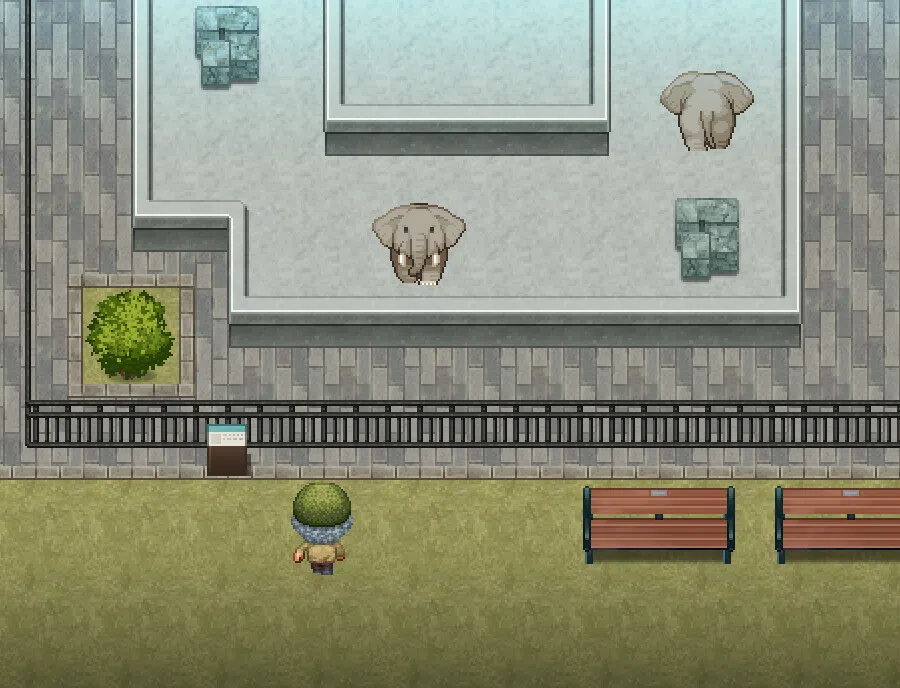 RPG Maker MZ - SERIALGAMES LivingGoodCity Tileset - Small Zoo Set Screenshot 1