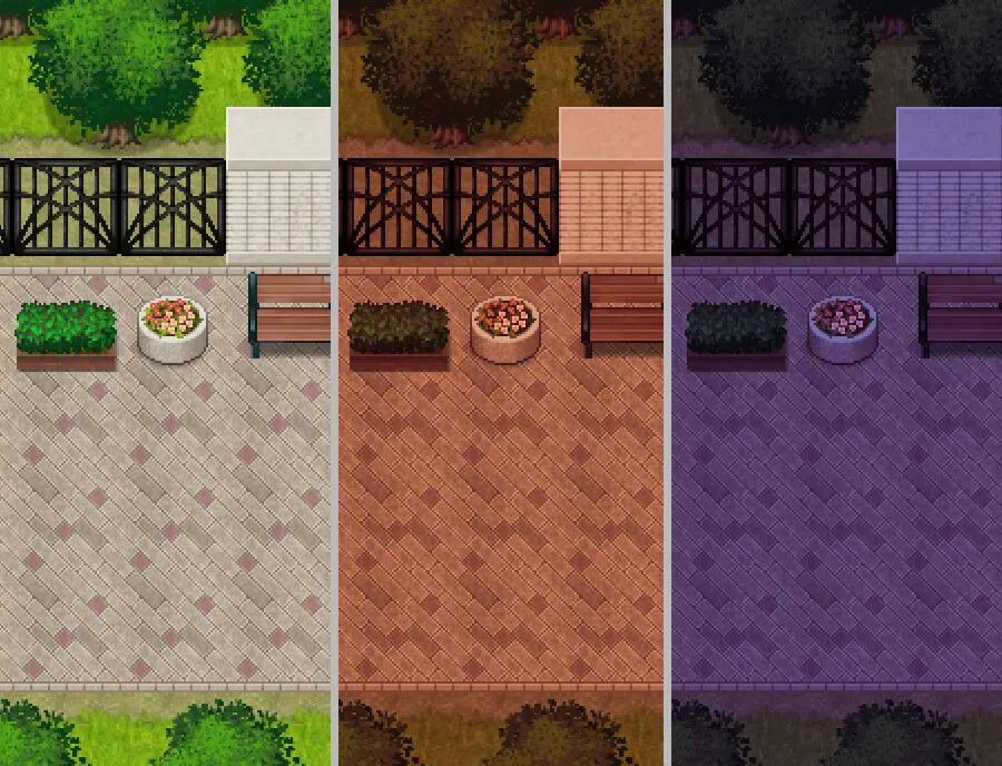 RPG Maker MZ - SERIALGAMES LivingGoodCity Tileset - Small Zoo Set Screenshot 13