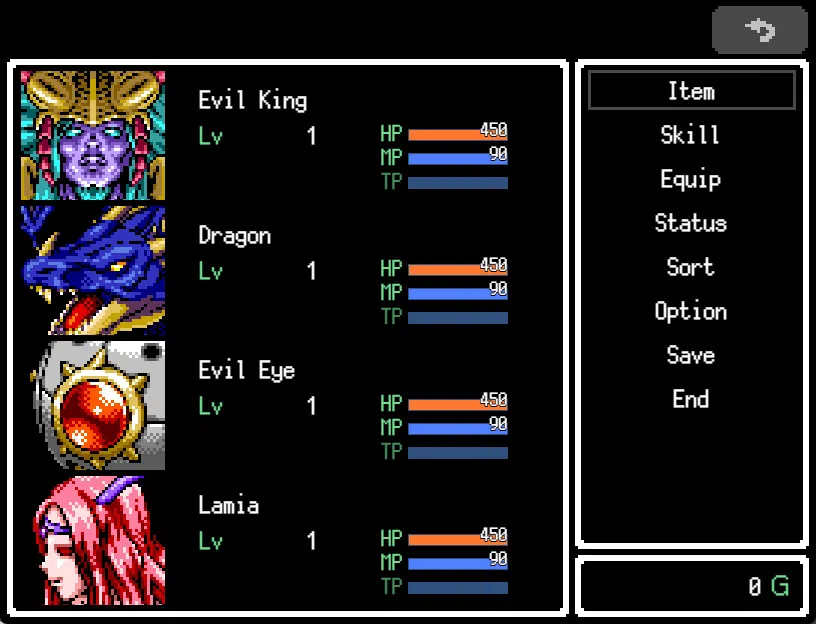 RPG Maker MV - MEGA FANTASY Walking Monsters and Faces Screenshot 5