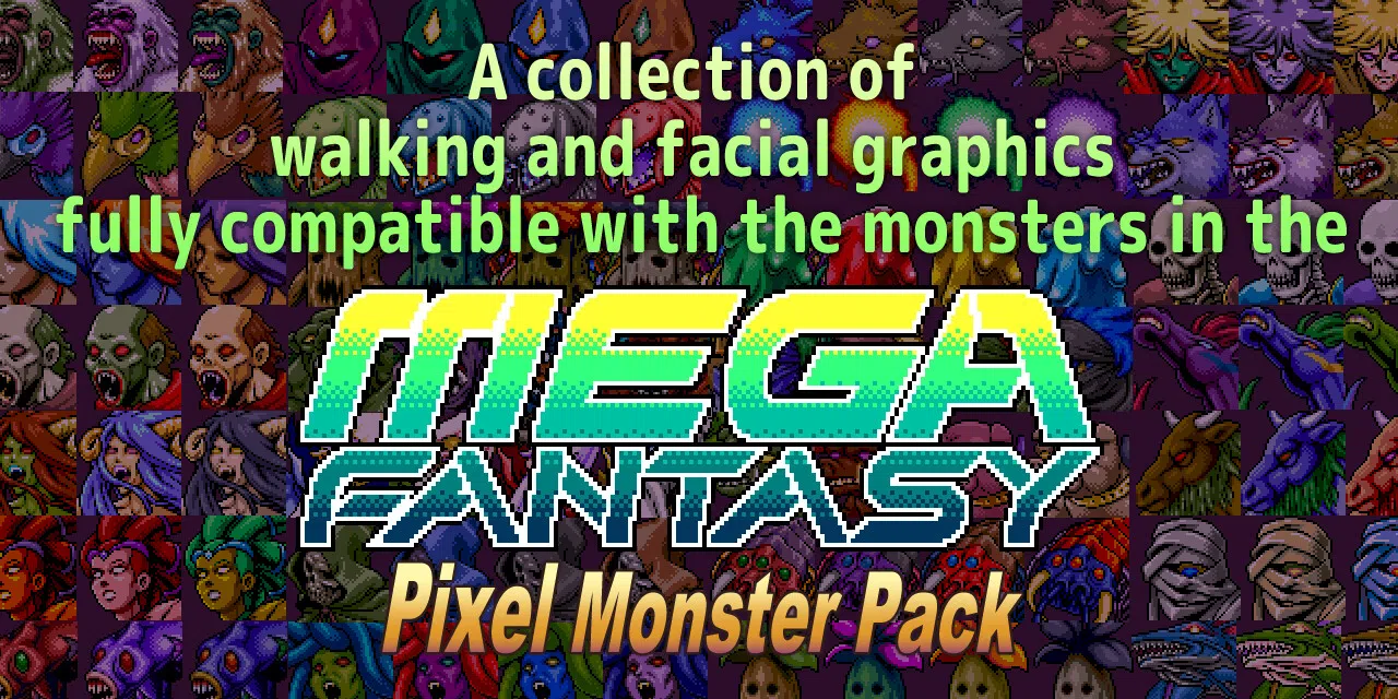 RPG Maker MV - MEGA FANTASY Walking Monsters and Faces Screenshot 0