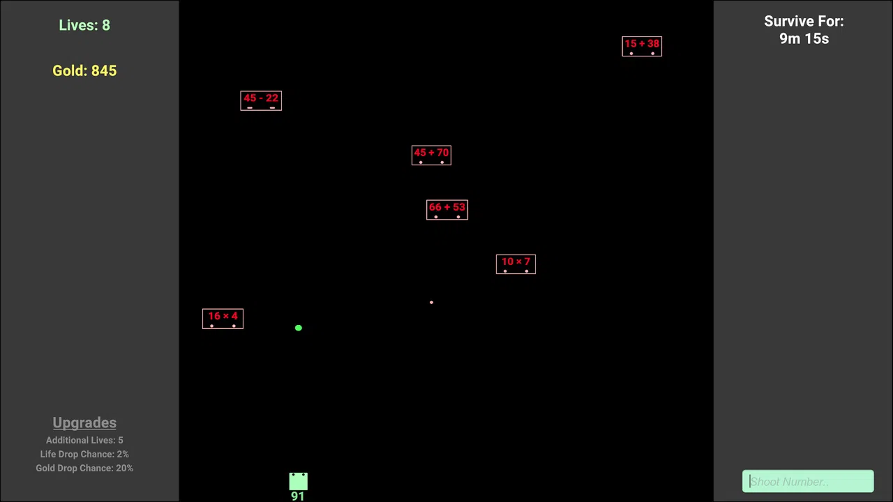 Mental Math Madness Screenshot 1