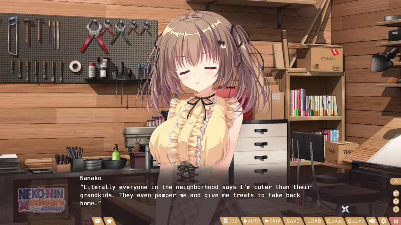 NEKO-NIN exHeart SPIN! Screenshot 1