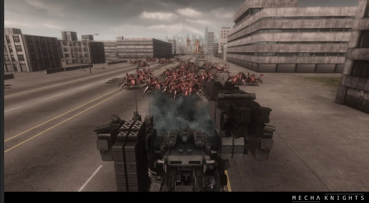 Mecha Knights: Nightmare | Raid Map Pack Screenshot 2