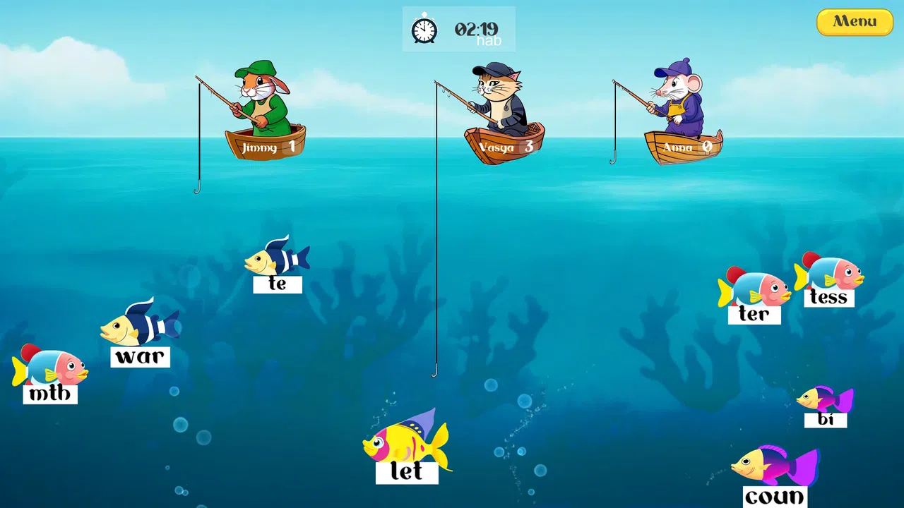 Word on the hook Screenshot 1