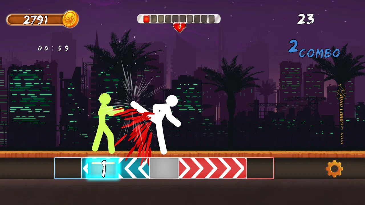 Finger Fury Showdown Screenshot 0