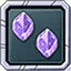100 crystals composed icon