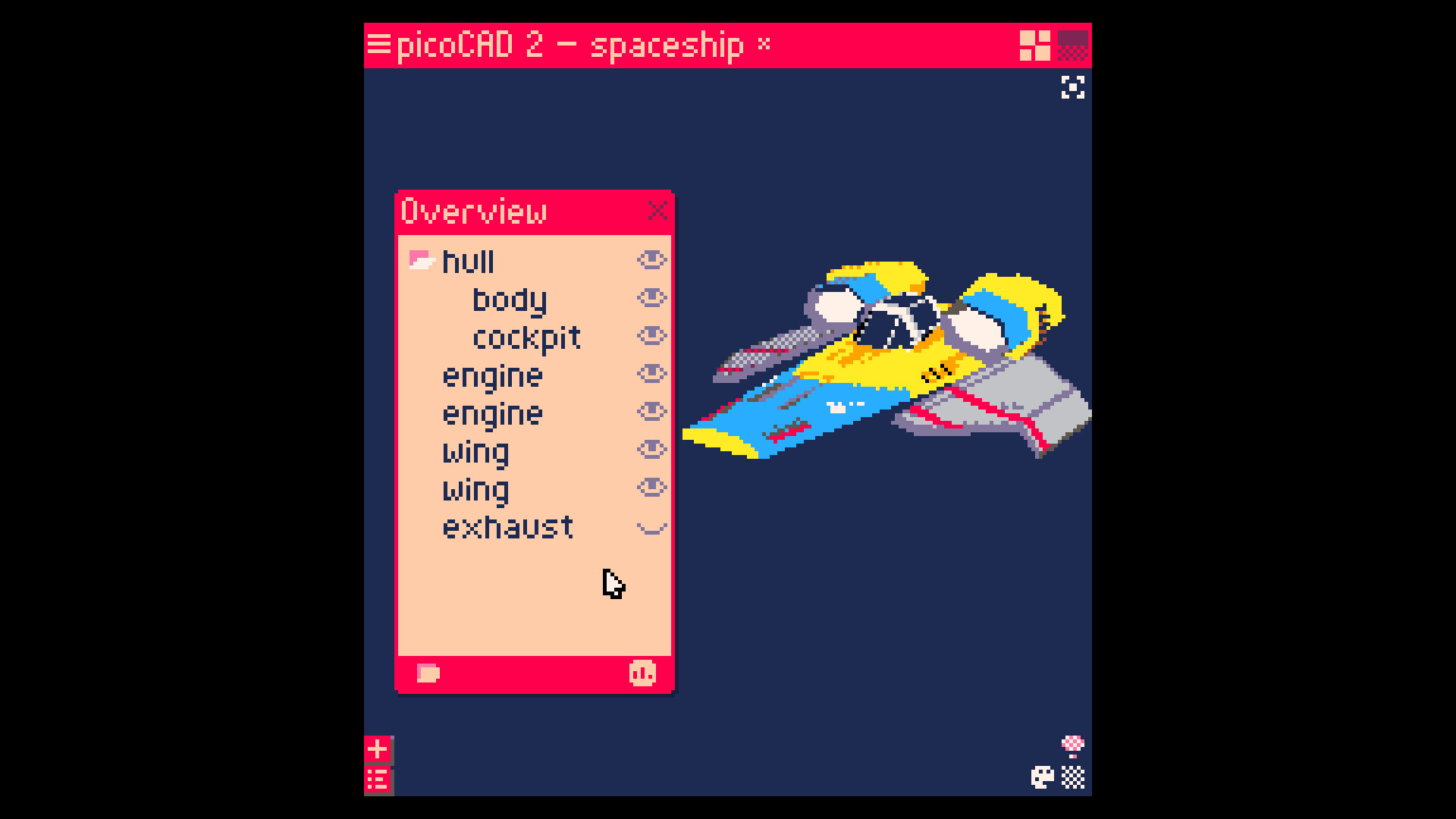 picoCAD 2 Screenshot 3