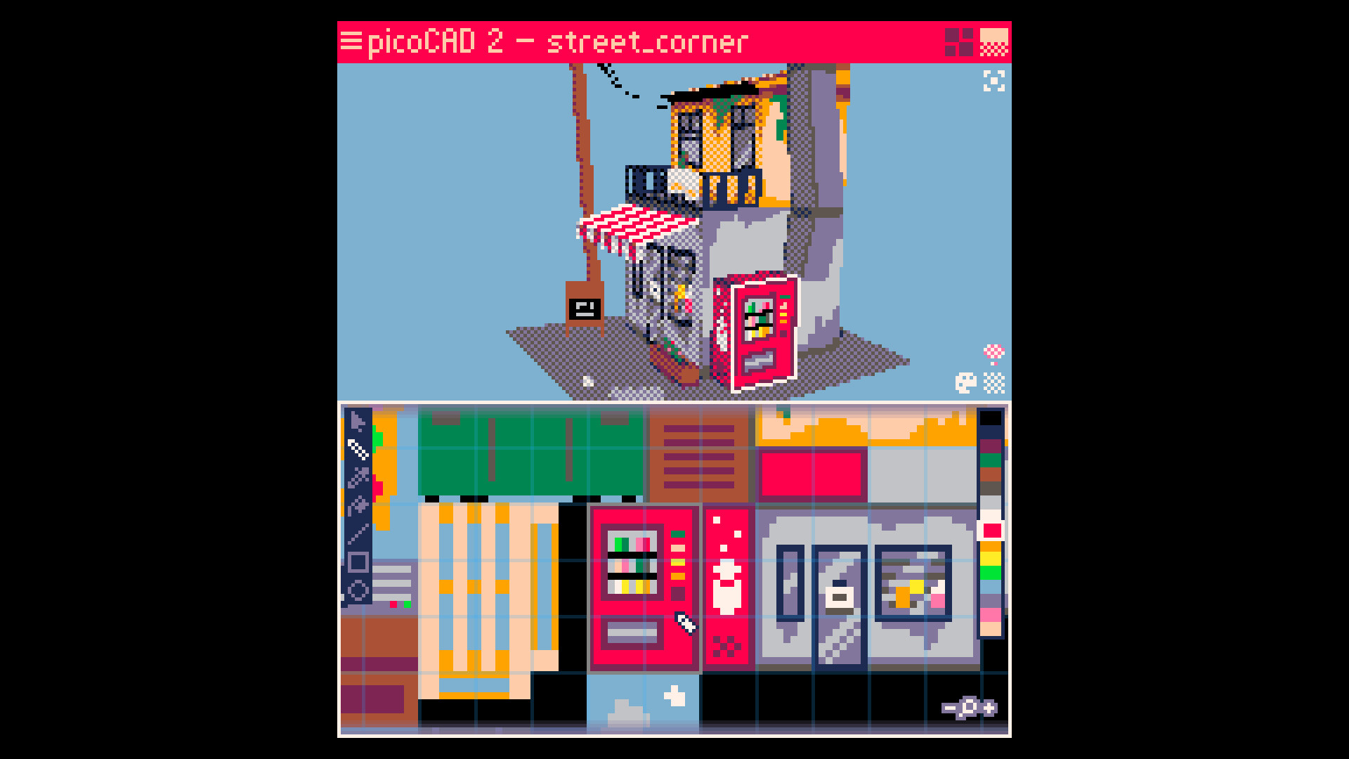 picoCAD 2 Screenshot 1
