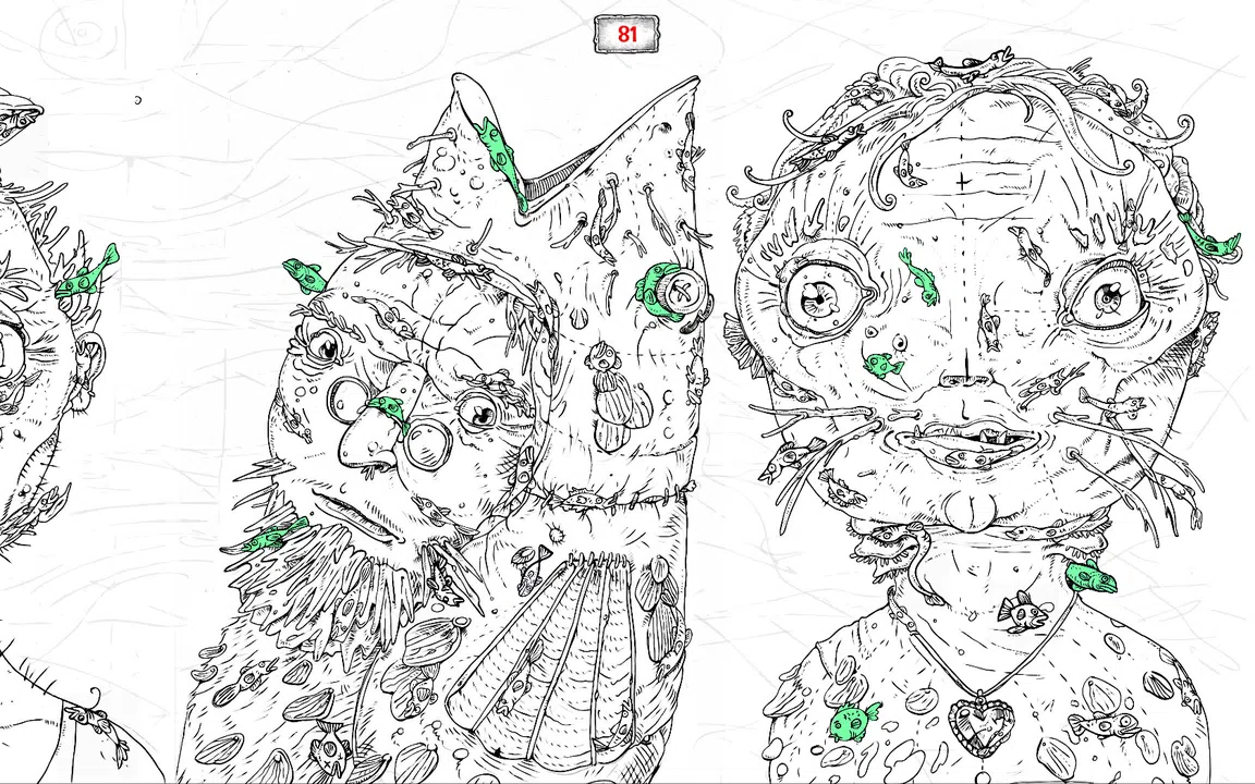 100 hidden Cthulhu fish Screenshot 4