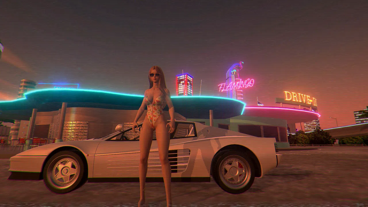 Retrowave World - Supporter Pack Screenshot 1