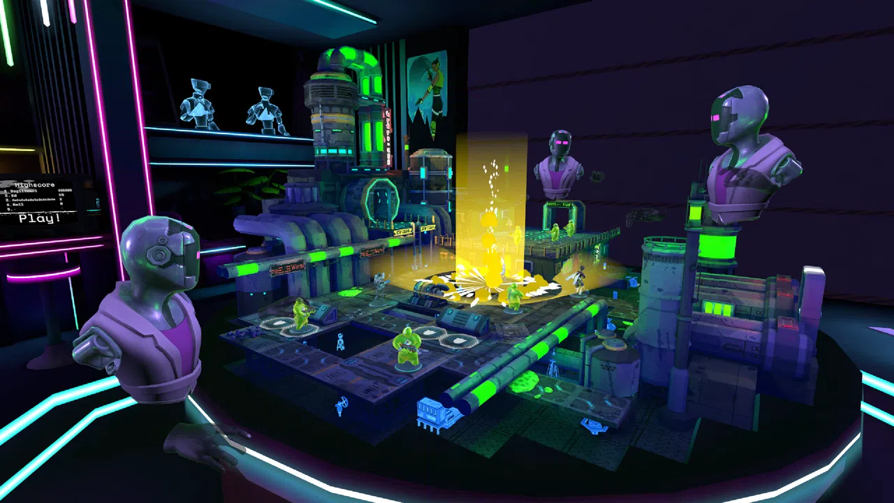NEON Squad Tactics Screenshot 0