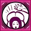 Naughty girl icon