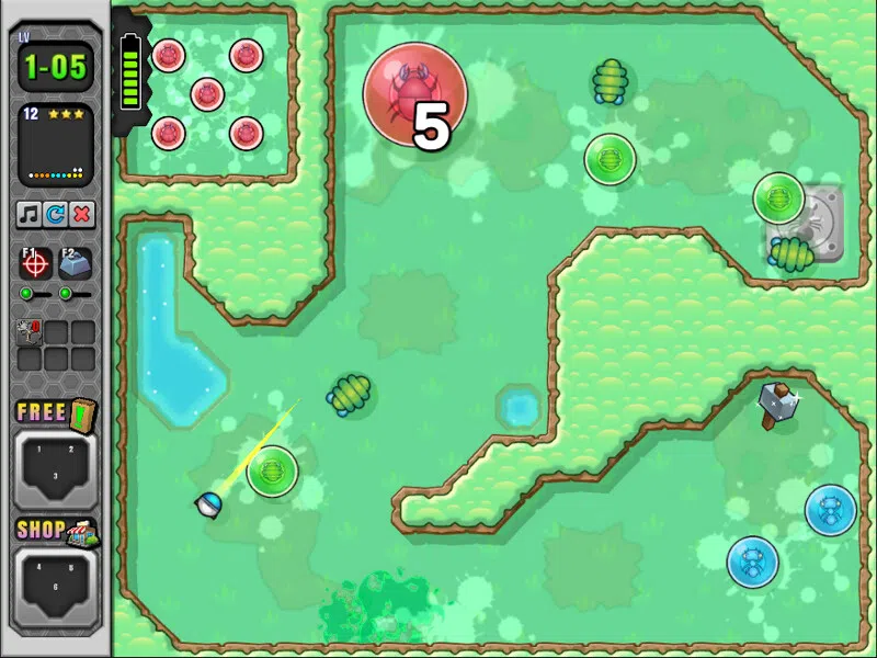 Blast-a-bug! Screenshot 2