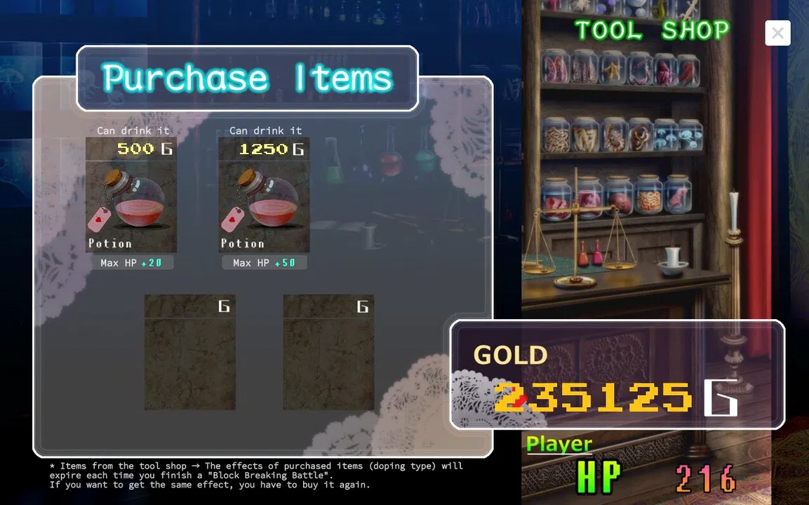 TOKAI Girl -Block Breaking RPG- Screenshot 12