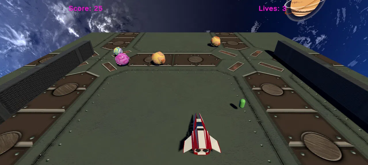 Galactic Striker Screenshot 1