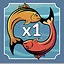 Fish out of water icon