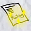 Rating perfection icon