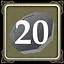 Large Coin 20 icon