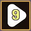 Level 9 icon