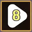 Level 8 icon