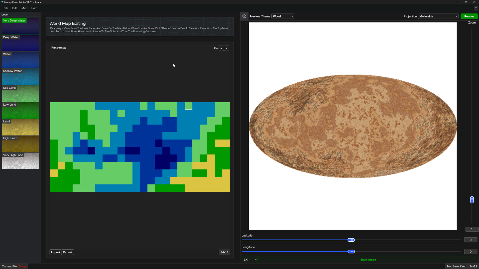 Fantasy Planet Painter Screenshot 0