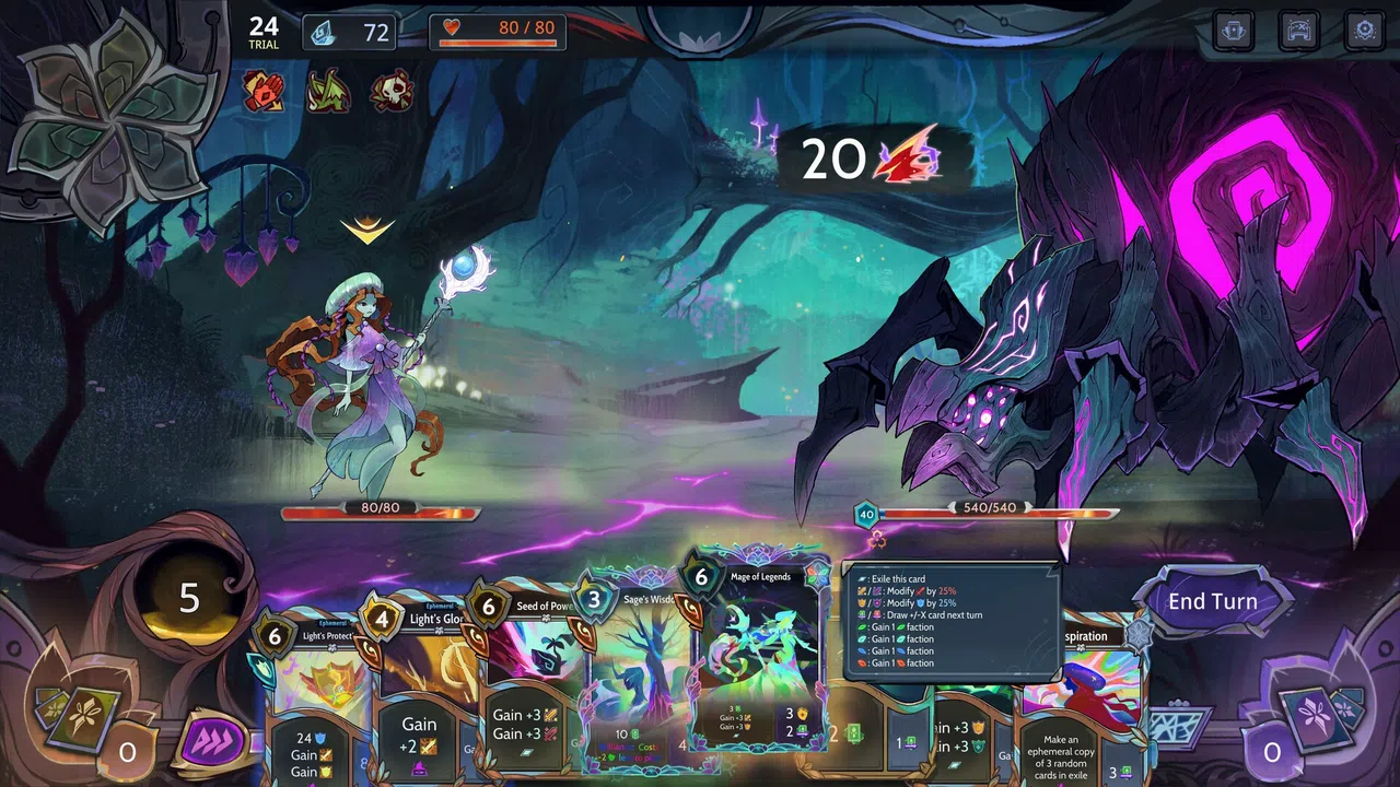 Everglyph Trials Screenshot 1