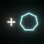 Plus 1 icon