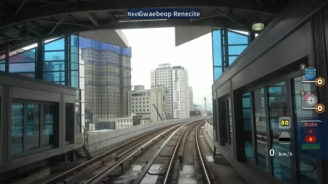 Korean Rail Driving Tour LRT Busan-Gimhae Screenshot 3
