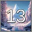 Level 13 Completed! icon