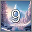Level 9 Completed! icon