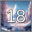 Level 18 Completed! icon