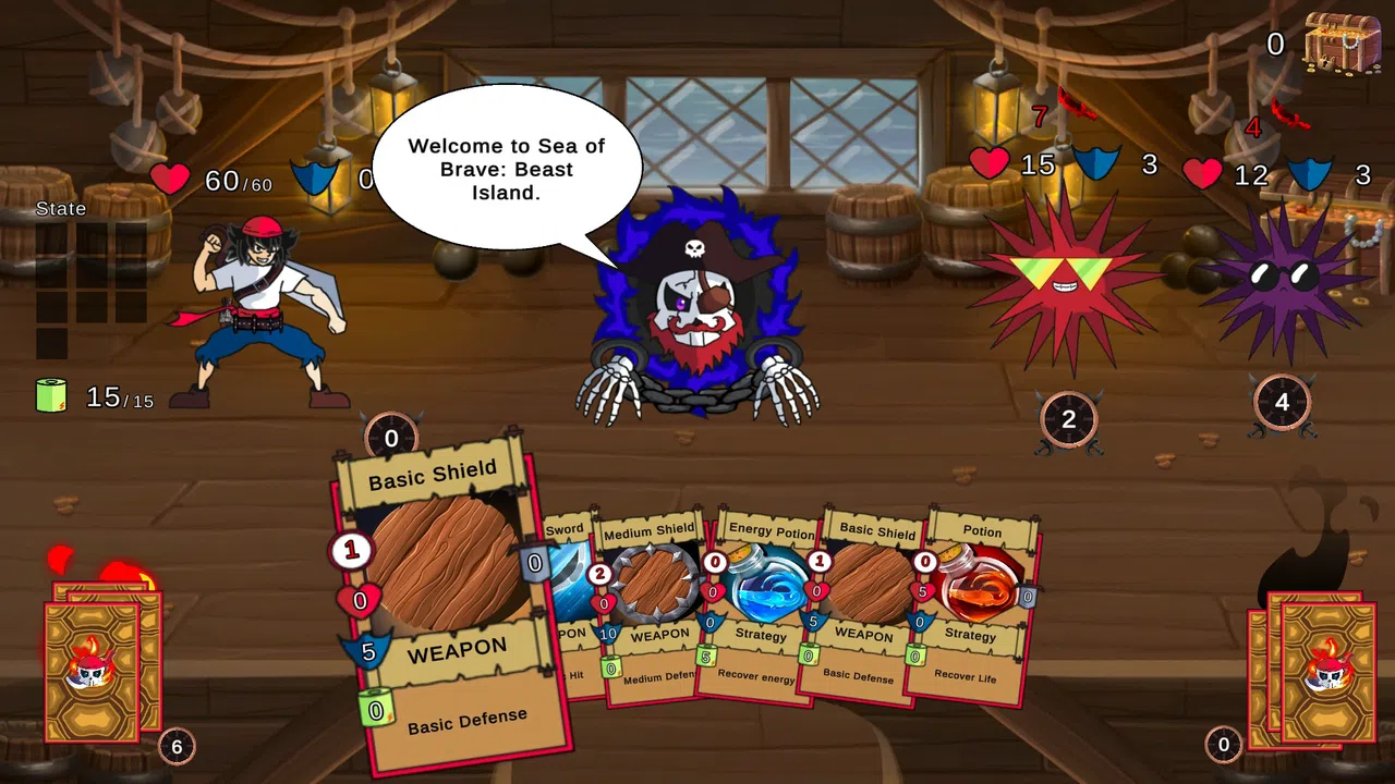 Sea of Brave: Beast Island Screenshot 0