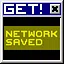 Network Saved icon