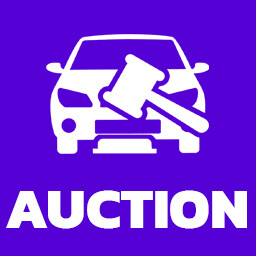 Put your 10 car to the auction icon