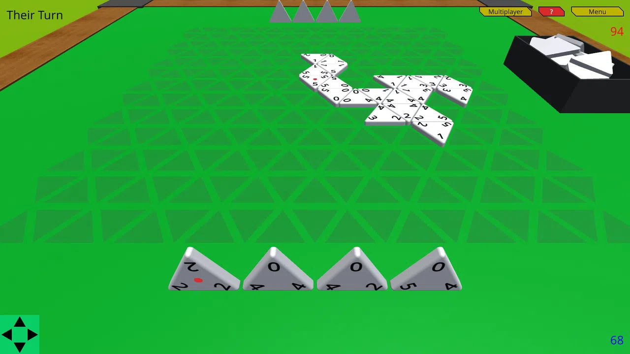 Woohoo! - Game "Triangles" Screenshot 1
