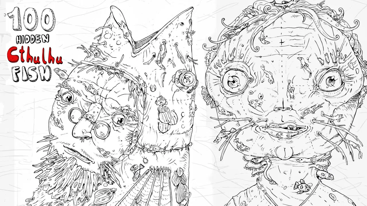 100 hidden Cthulhu fish Demo Screenshot 6