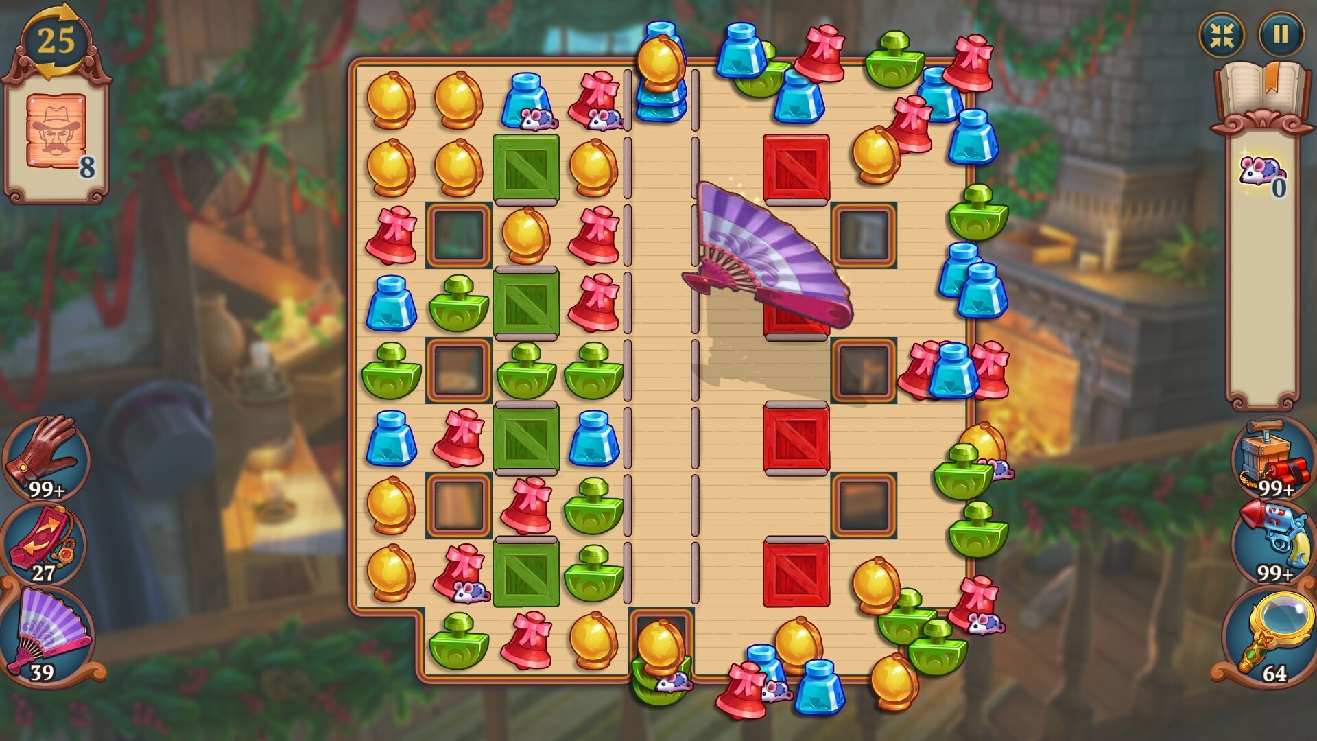 Sherlock: Hidden Object & Match-3 Mystery Screenshot 3