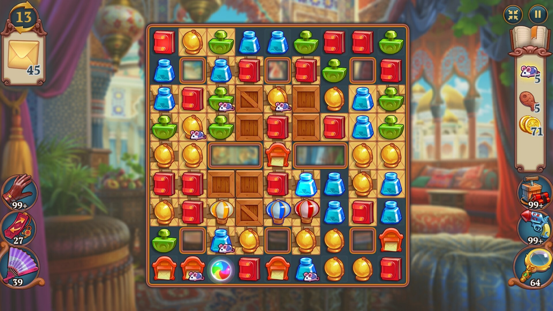 Sherlock: Hidden Object & Match-3 Mystery Screenshot 4