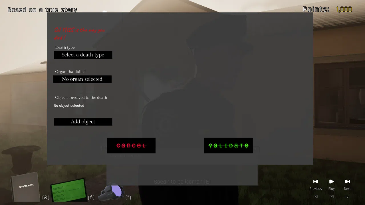 The way you died Screenshot 4