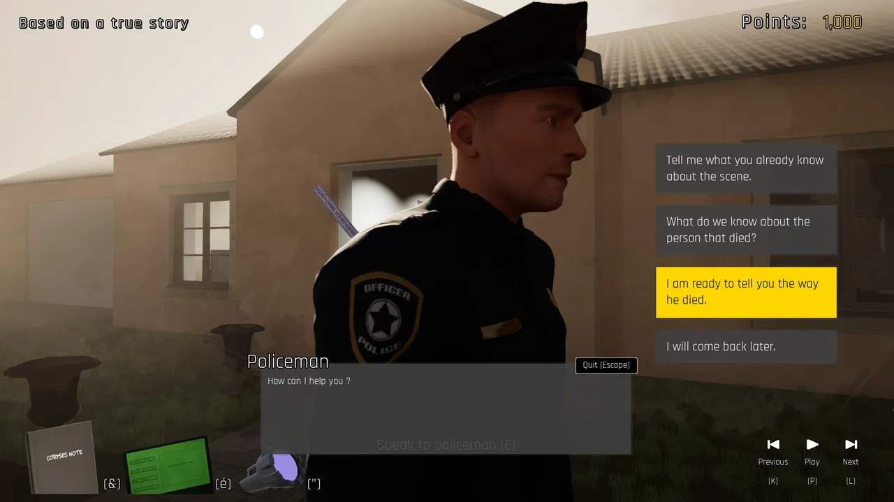 The way you died Screenshot 2