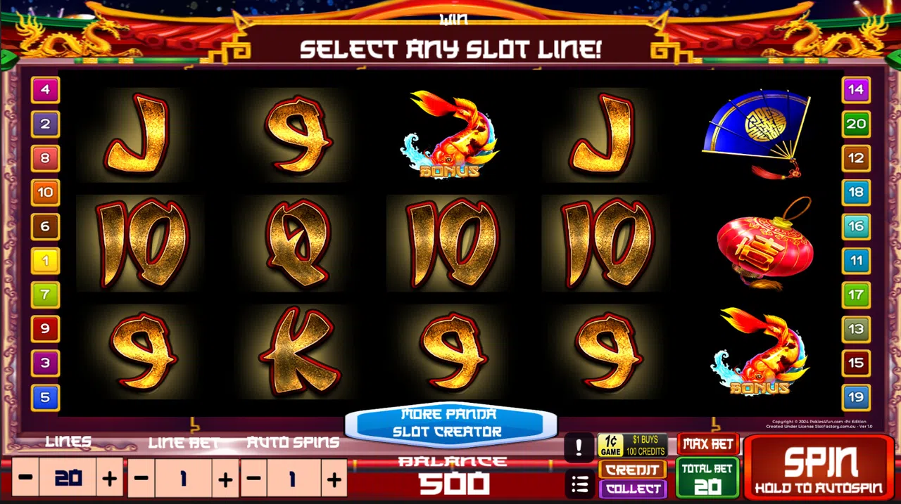 More Panda - Slot Creator Screenshot 2